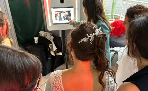 location de photobooth a Carcassonne pour mariage , photographe de mariage à Carcassonne
